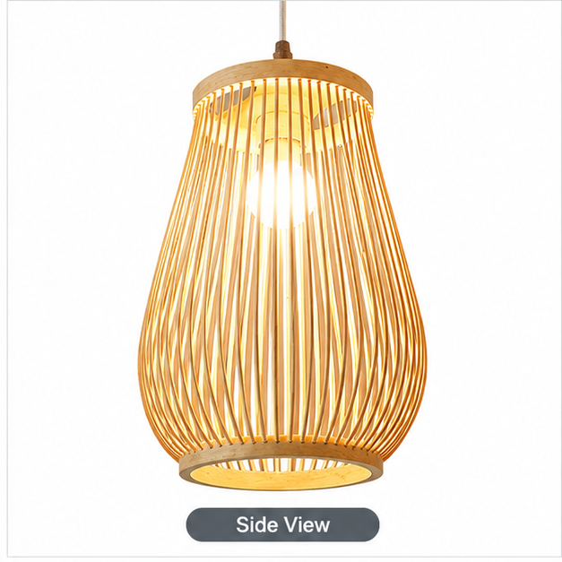 Bamboo Simti Lamp - Color: Natural