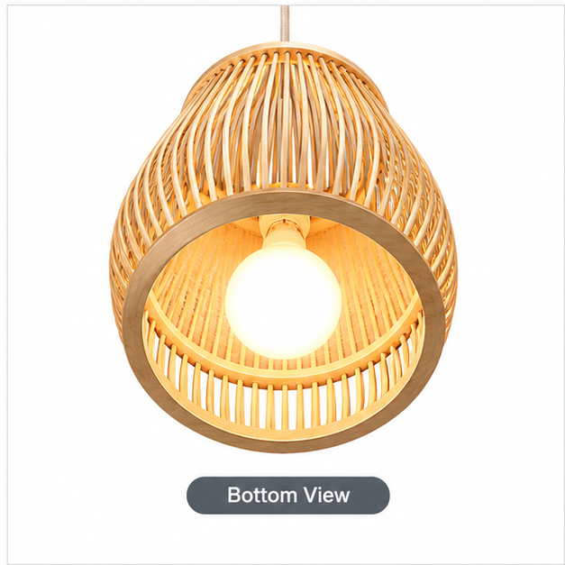 Bamboo Simti Lamp - Color: Natural