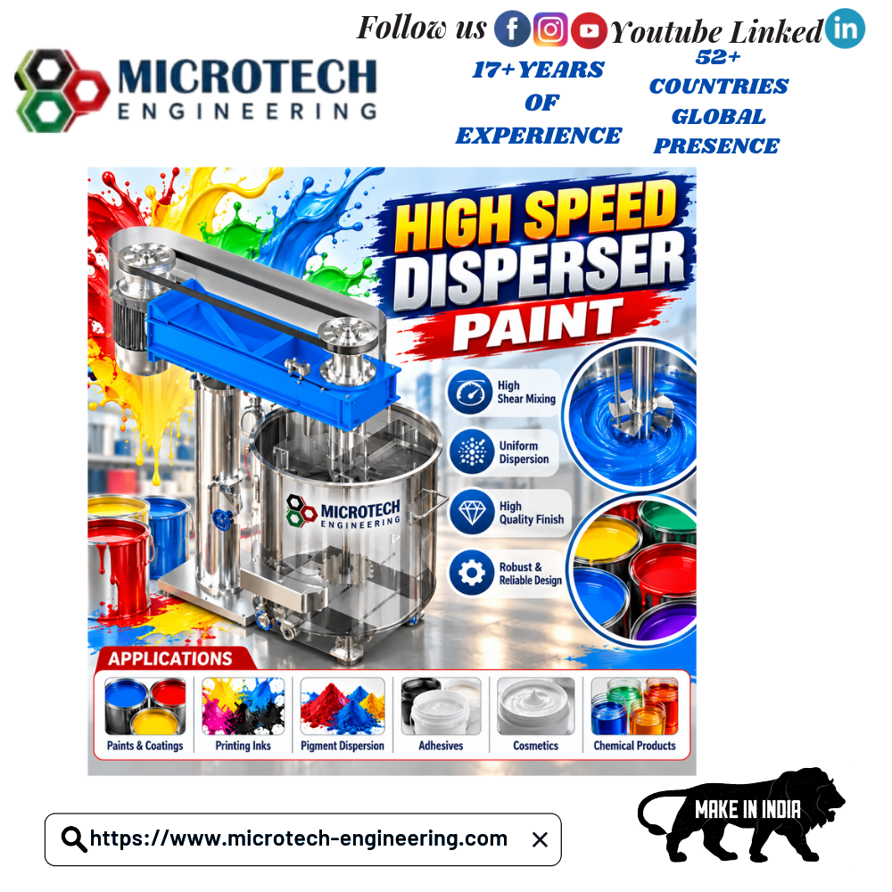 High Speed Disperser Paint