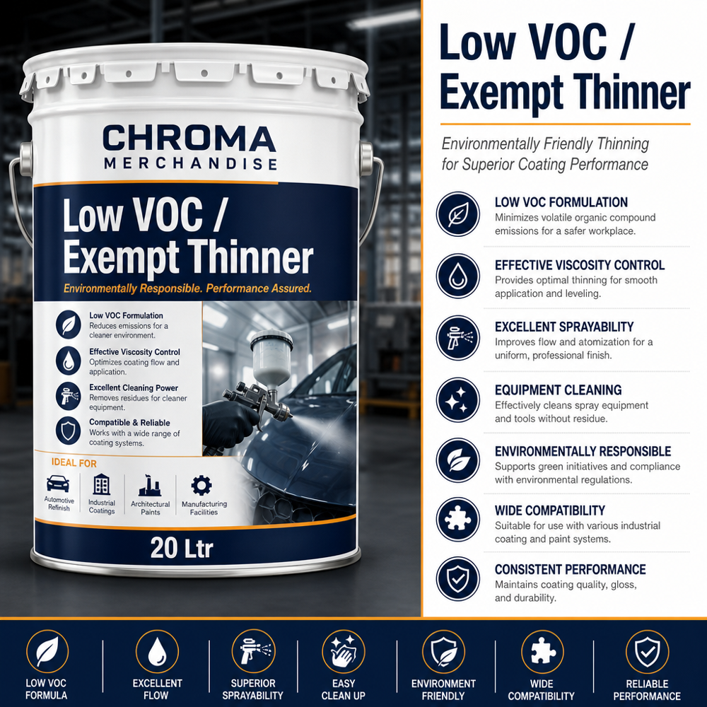 Low VOC  Exempt Thinner