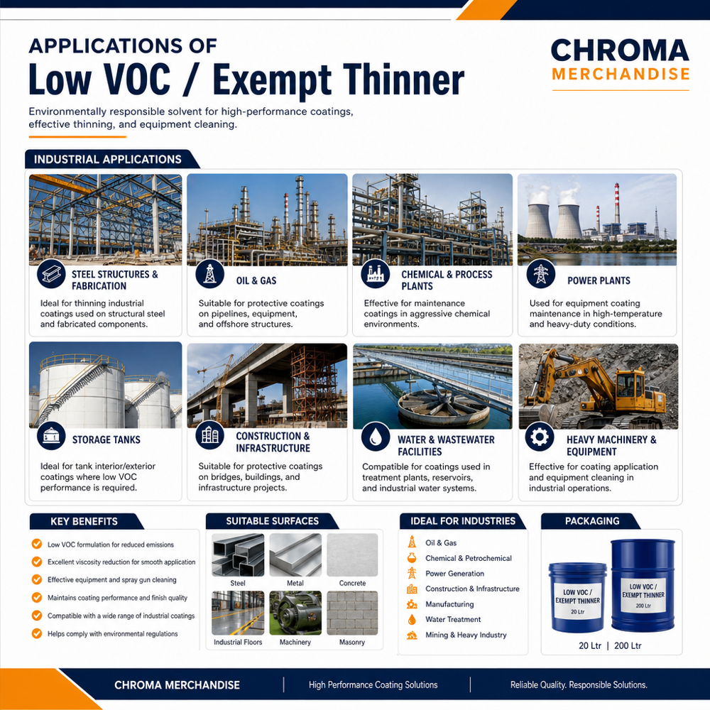 Low VOC  Exempt Thinner