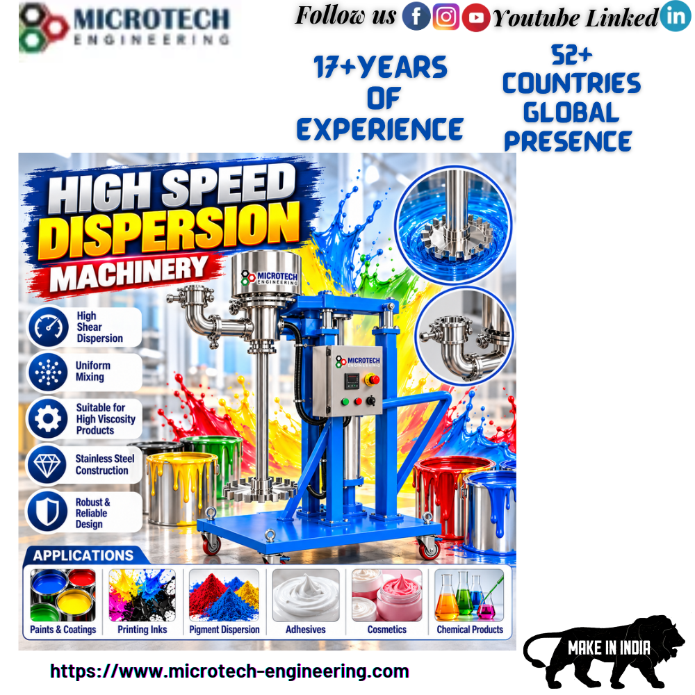 Dispersion Machinery Microtech Engineering