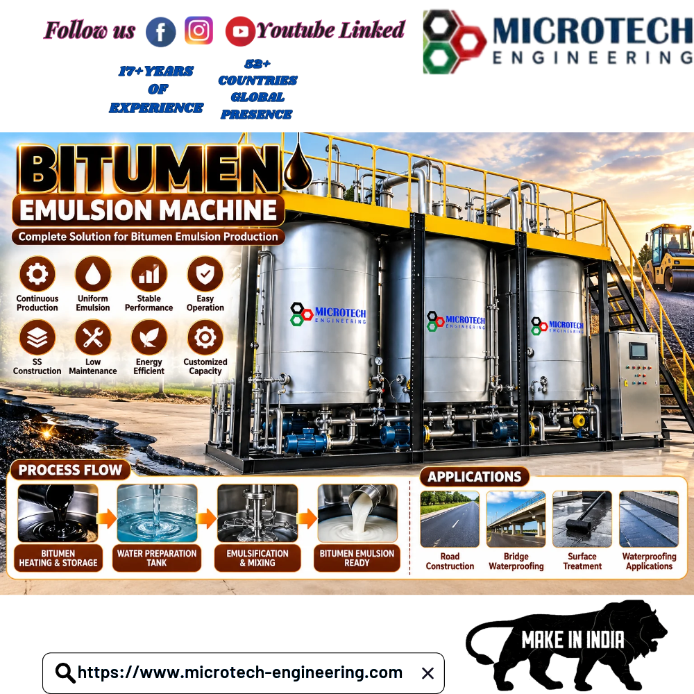 Bitumen Emulsion Machine