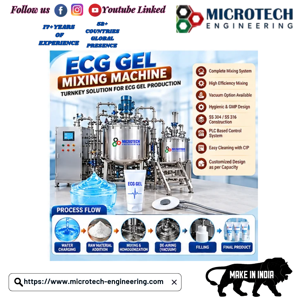Ecg Gel Mixing Machine