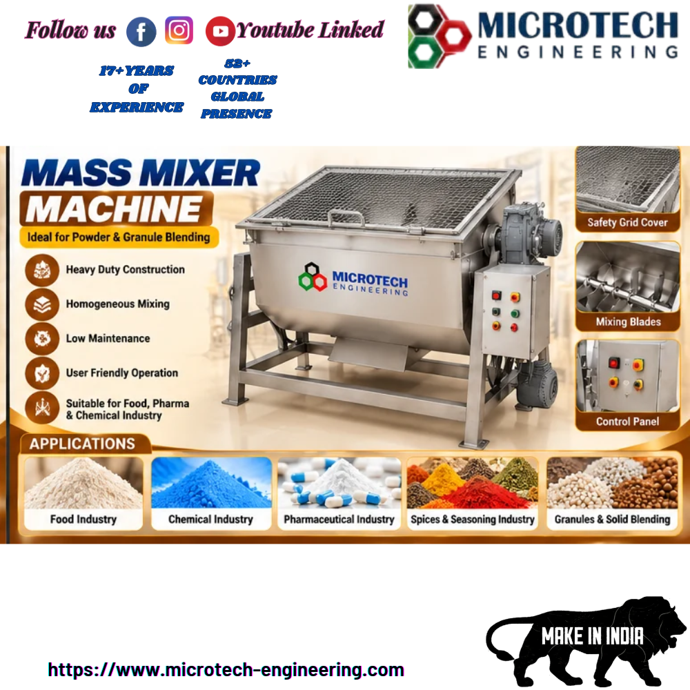 Mass Mixer Machine 