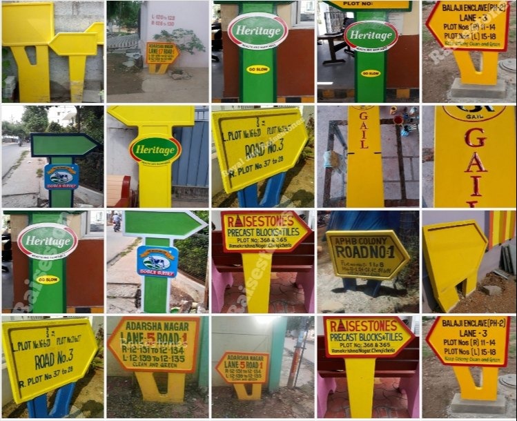 RCC Road Direction Boards