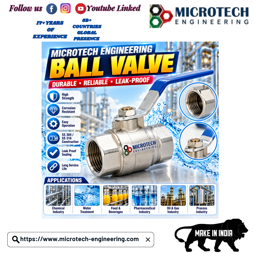 Microtech Engineering Ball Valve