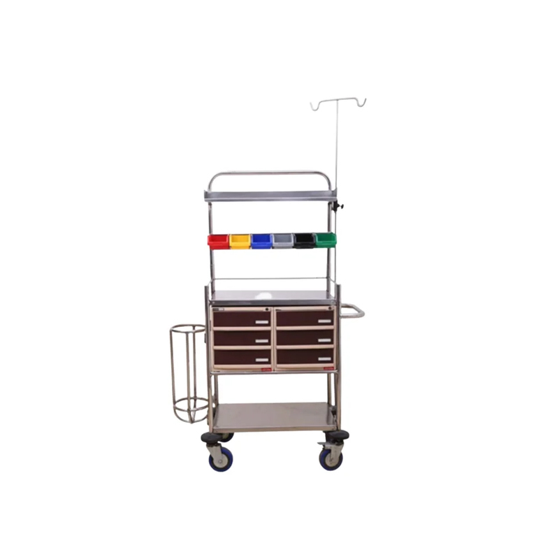 Crash Cart In SS Frame