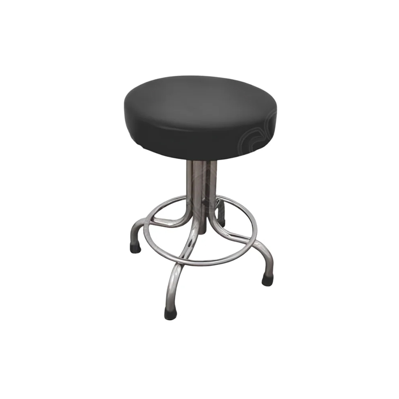 Patient Revolving Stool Cushioned Top