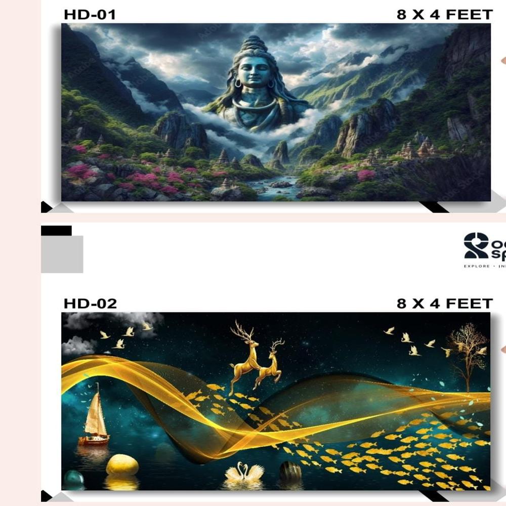 Customized Wall Paper - Material: Non-woven