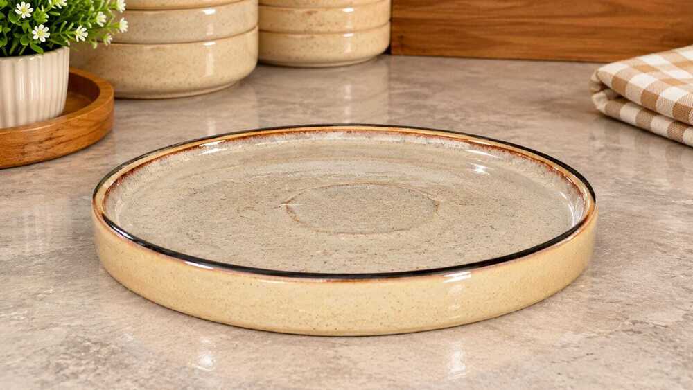 Rustic Ceramic Serving Platter