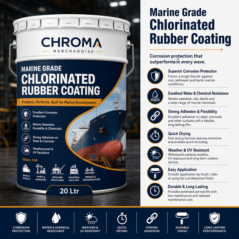 Marine Grade Chlorinated Rubber Coating
