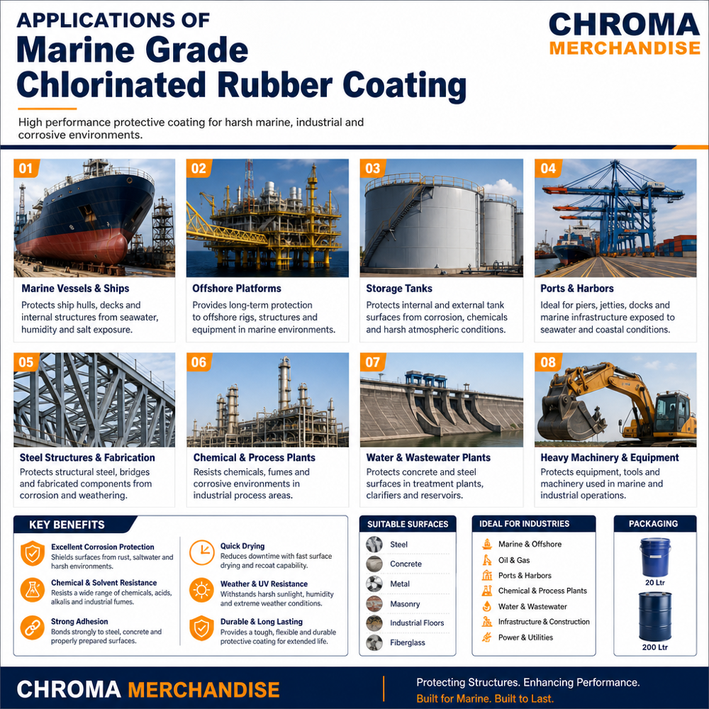 Marine Grade Chlorinated Rubber Coating