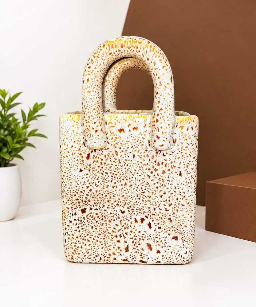 Ceramic Handbag Design Vase