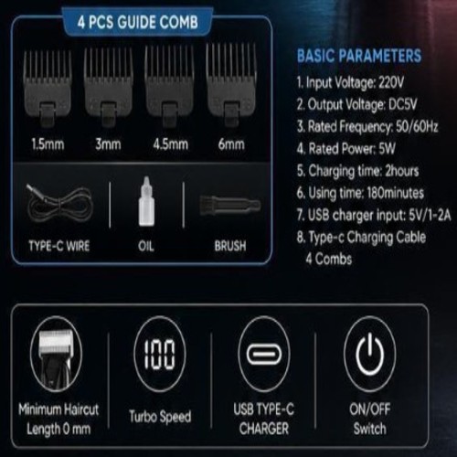 Rock Light RL-TM9210 Hair Trimmer