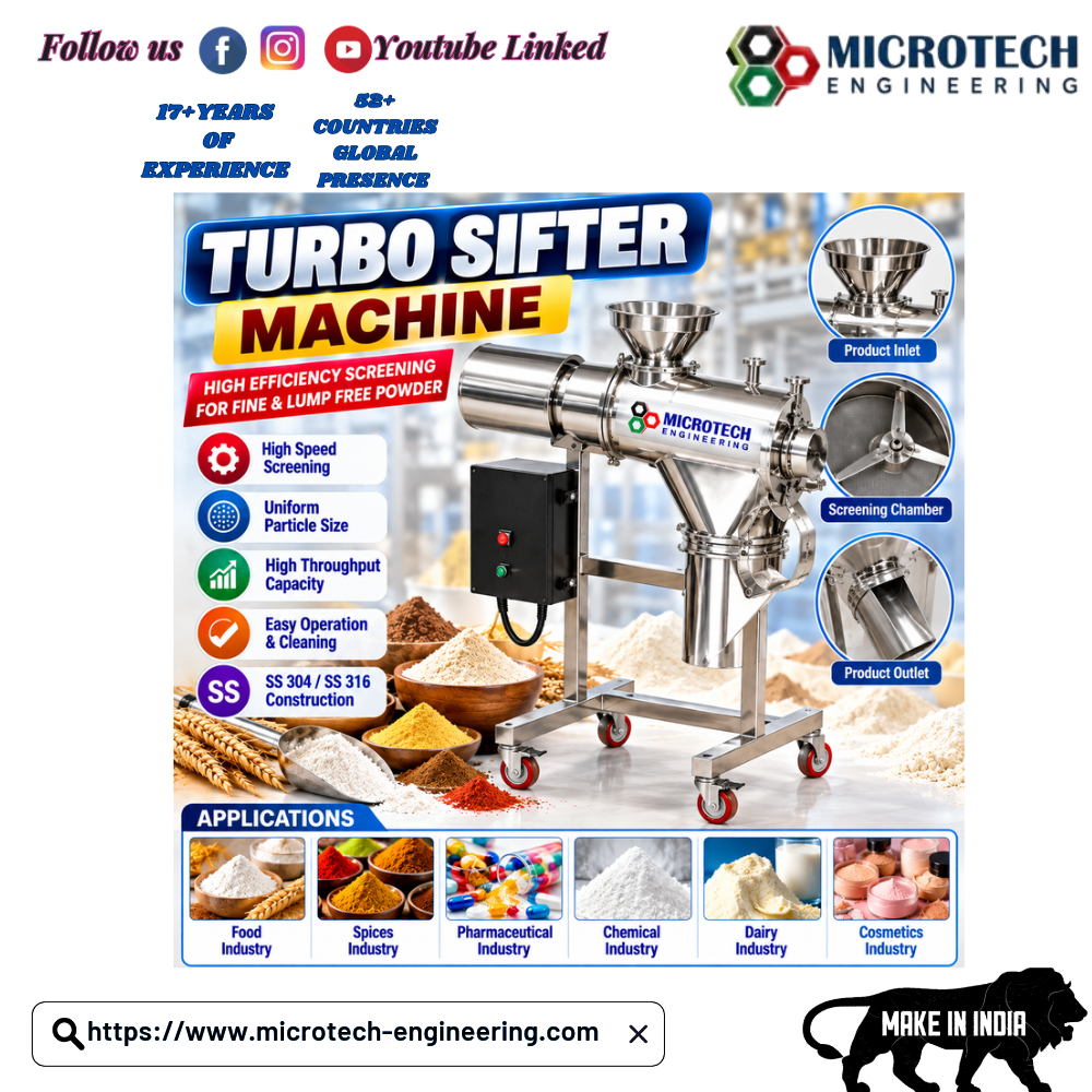 Turbo Sifter machine