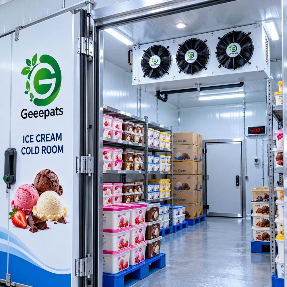10*10*8 icecream cold storage 