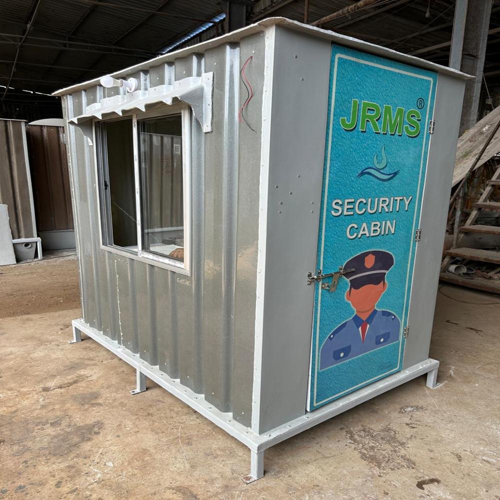 Portable Security Cabin - Color: Blue And White