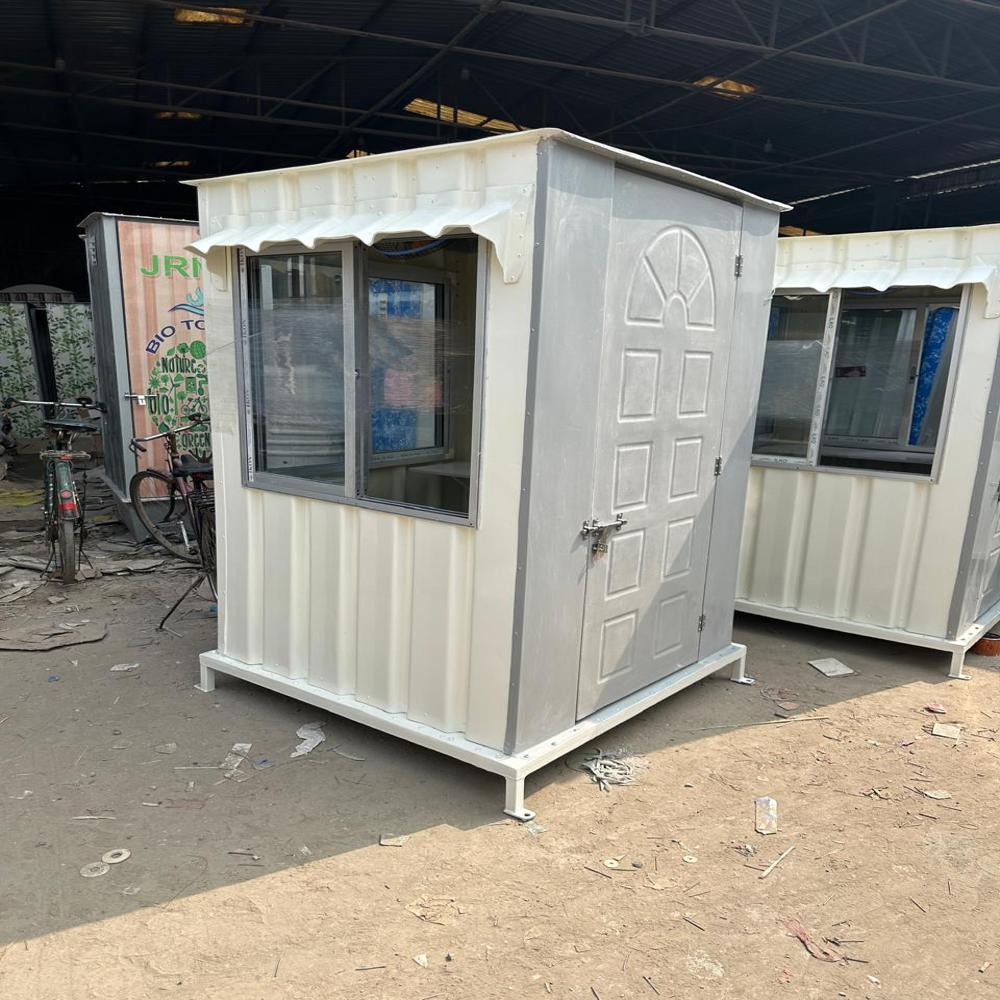 Portable Security Cabin - Color: Blue And White