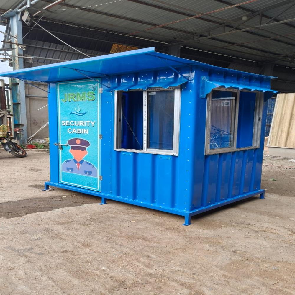 Portable Security Cabin - Color: Blue And White