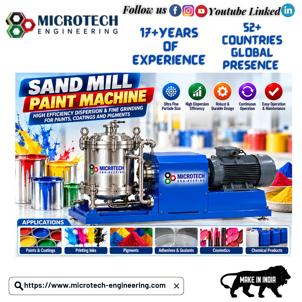 Sand Mill Paint Ma