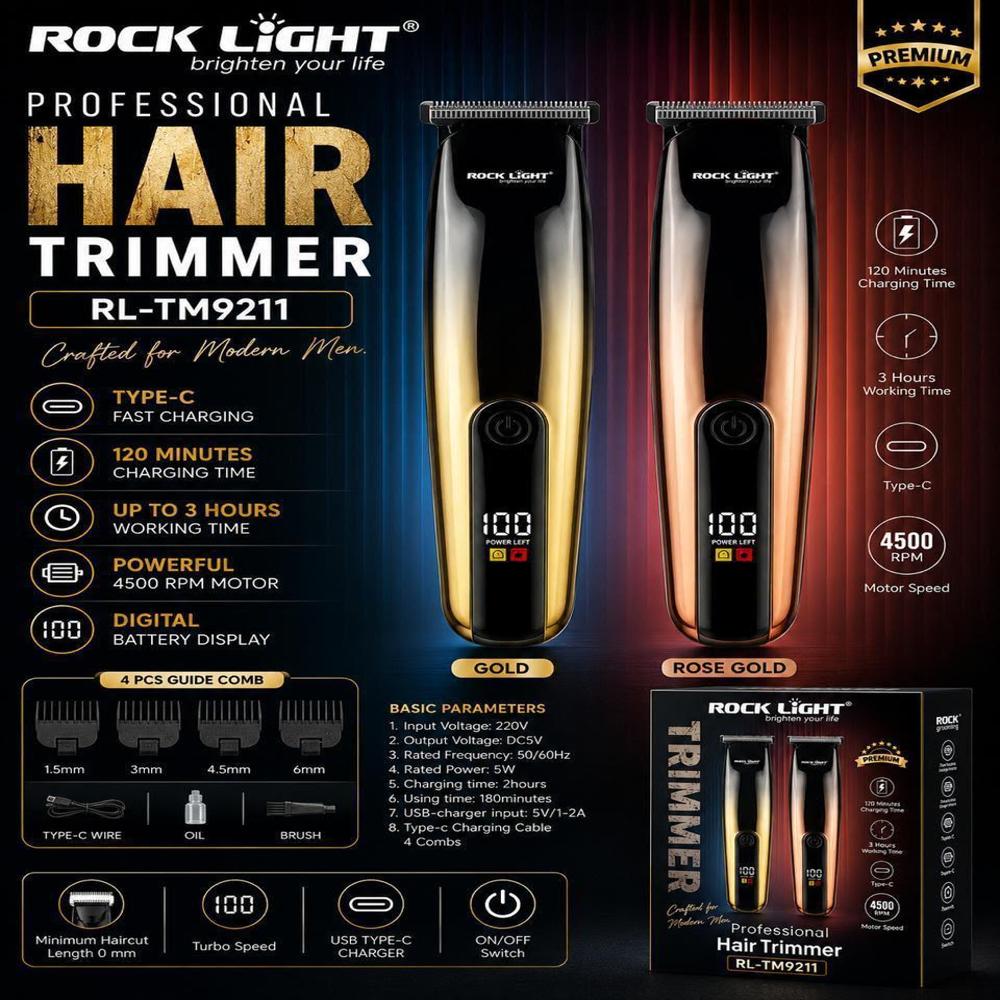 Rock Light RL-TM9211 Hair Trimmer