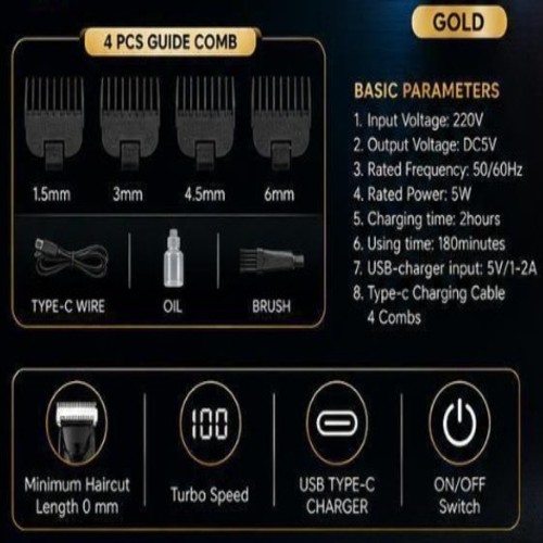 Rock Light RL-TM9211 Hair Trimmer