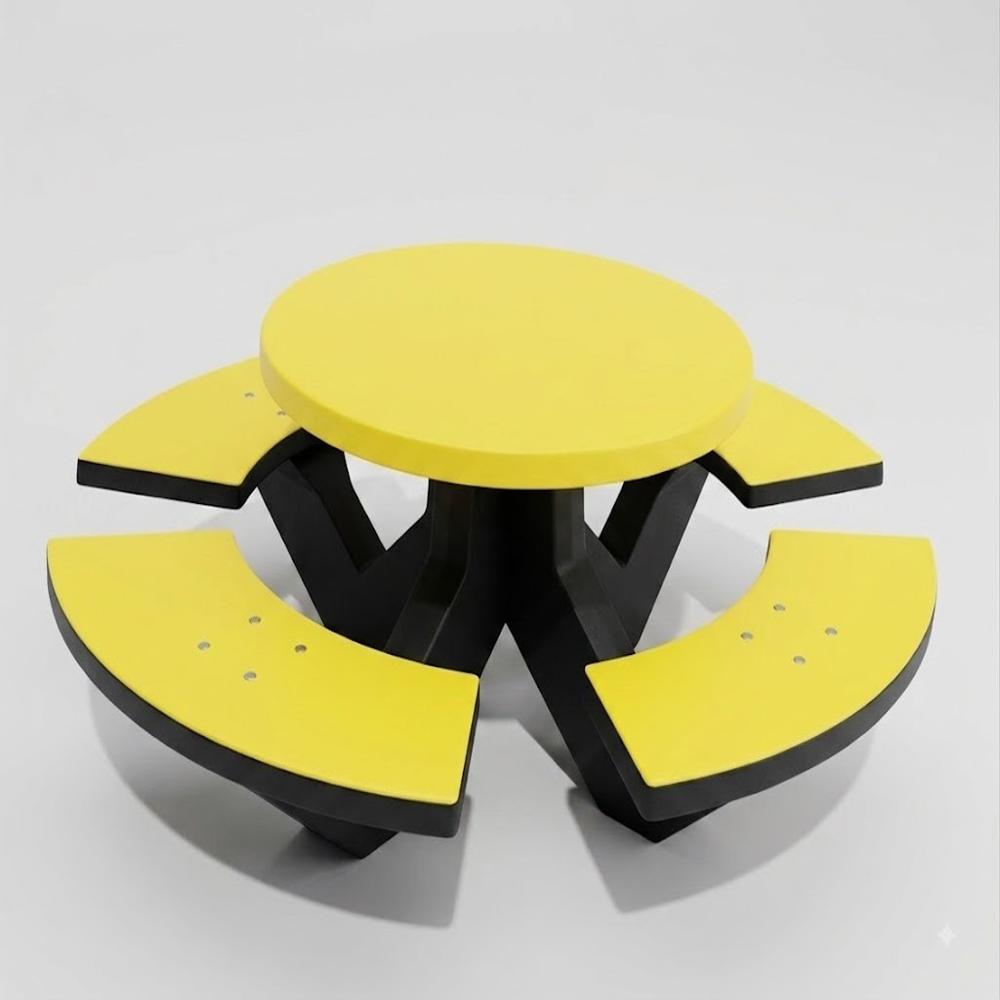 CEMENT BENCH 8 SEATER
