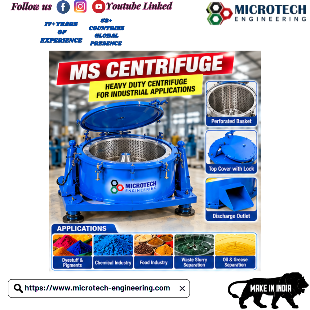 SS Centrifuge , MS Centrifuge