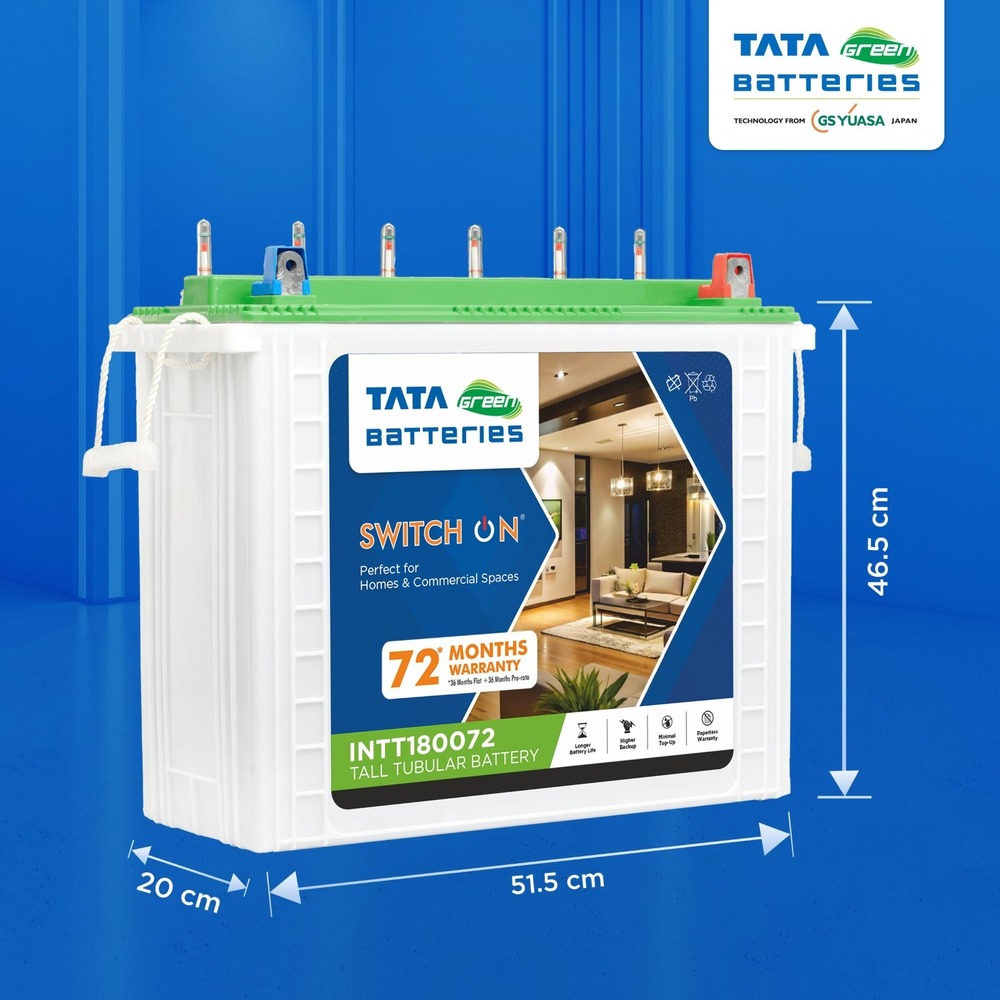 150 Ah Tata Tall Tubular Battery