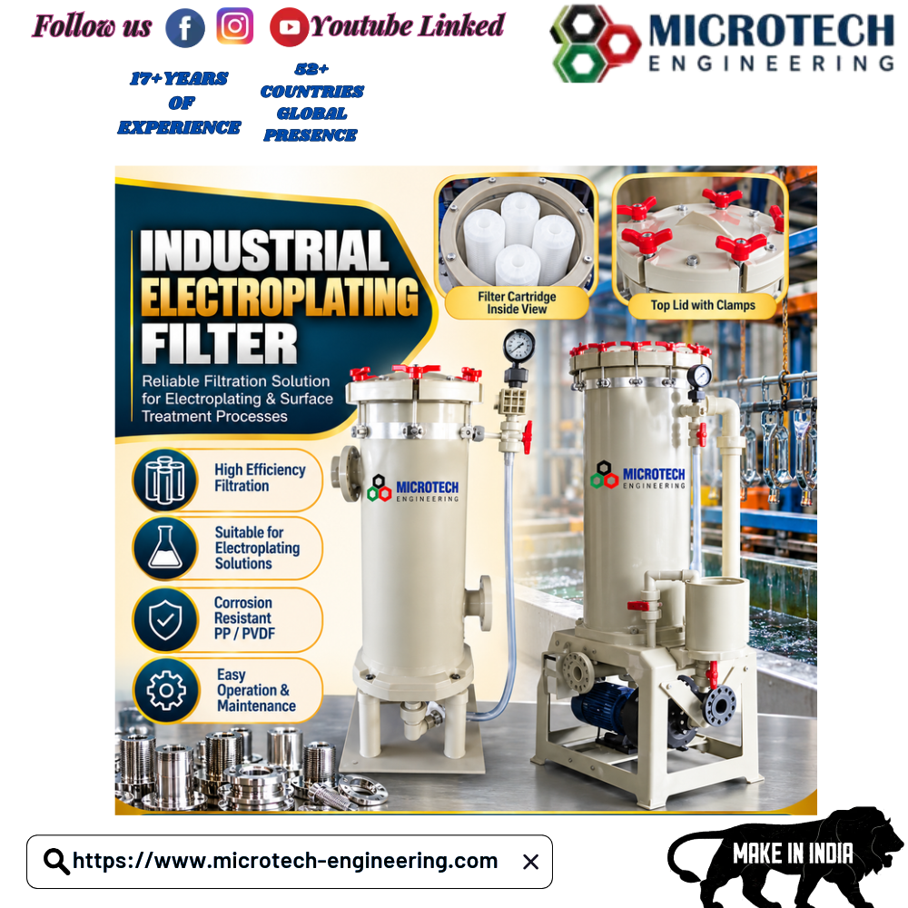 Industrial Electroplating Filter