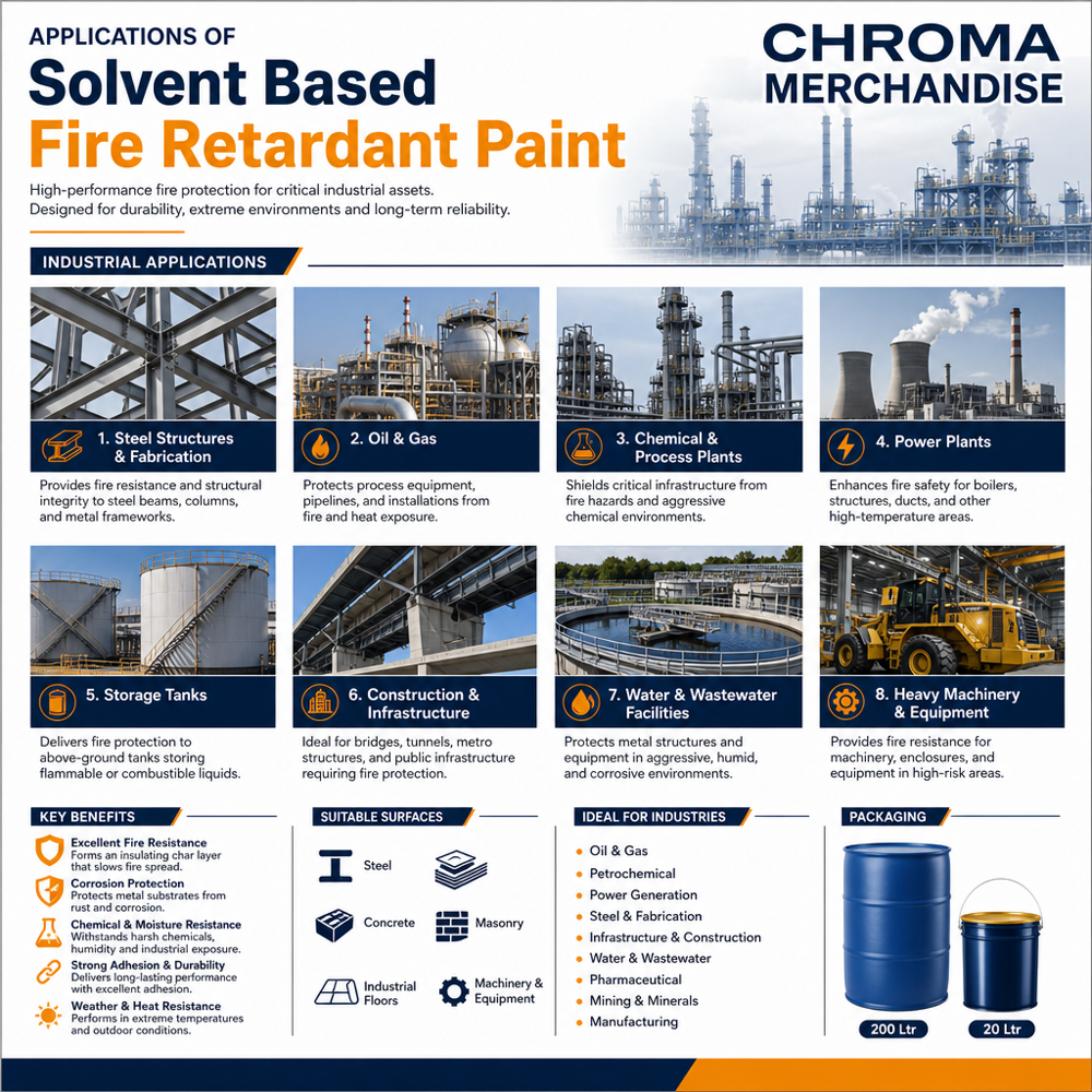 Solvent Based Fire Retardant Paint