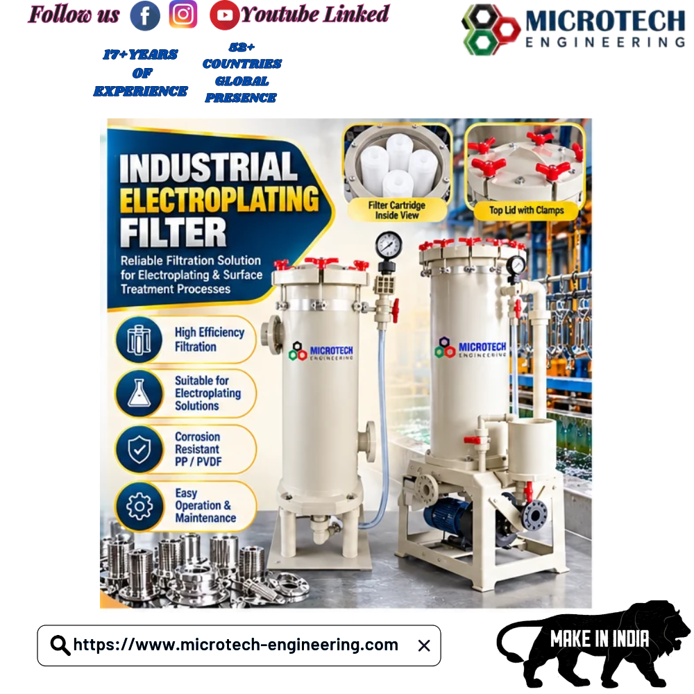 Industrial Electroplating Filter