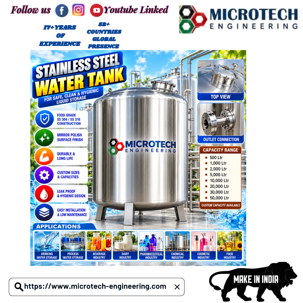 Stainless Steel Water Tank