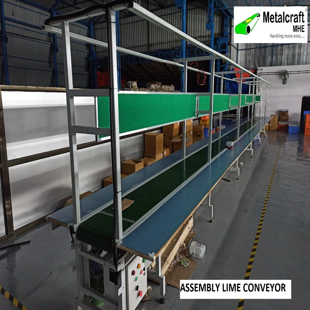 Mild Steel Led Bulb Assembly Line Conveyor