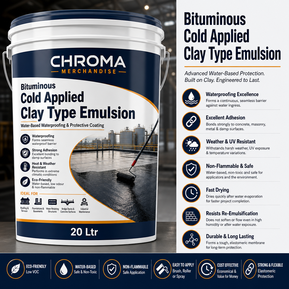 Bituminous Cold Applied Clay Type Emulsion