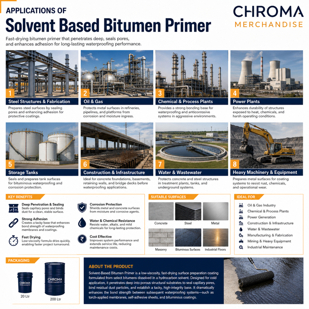 Solvent Based Bitumen Primer