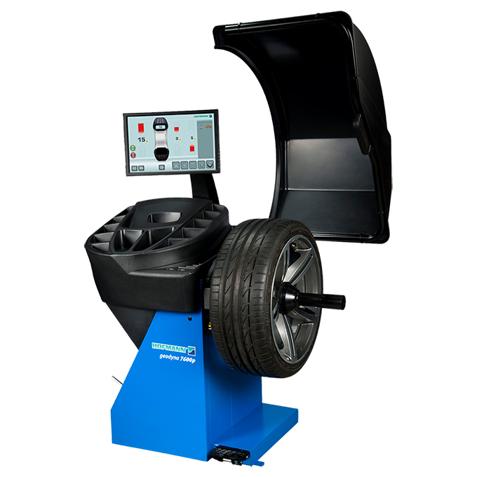 Geodyna 7600P Wheel Balancer With Touchscreen Monitor
