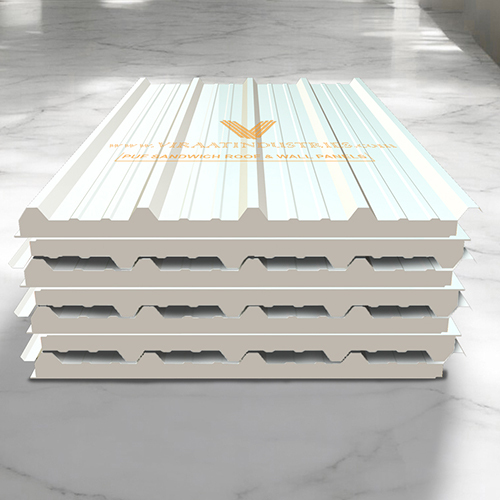 PUF Roof Panel White