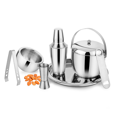 Stainless Steel Designer Bar Set
