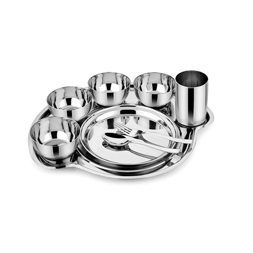 Stainless Steel Dinner Set