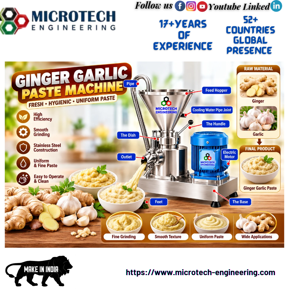 Ginger Garlic Paste Machine