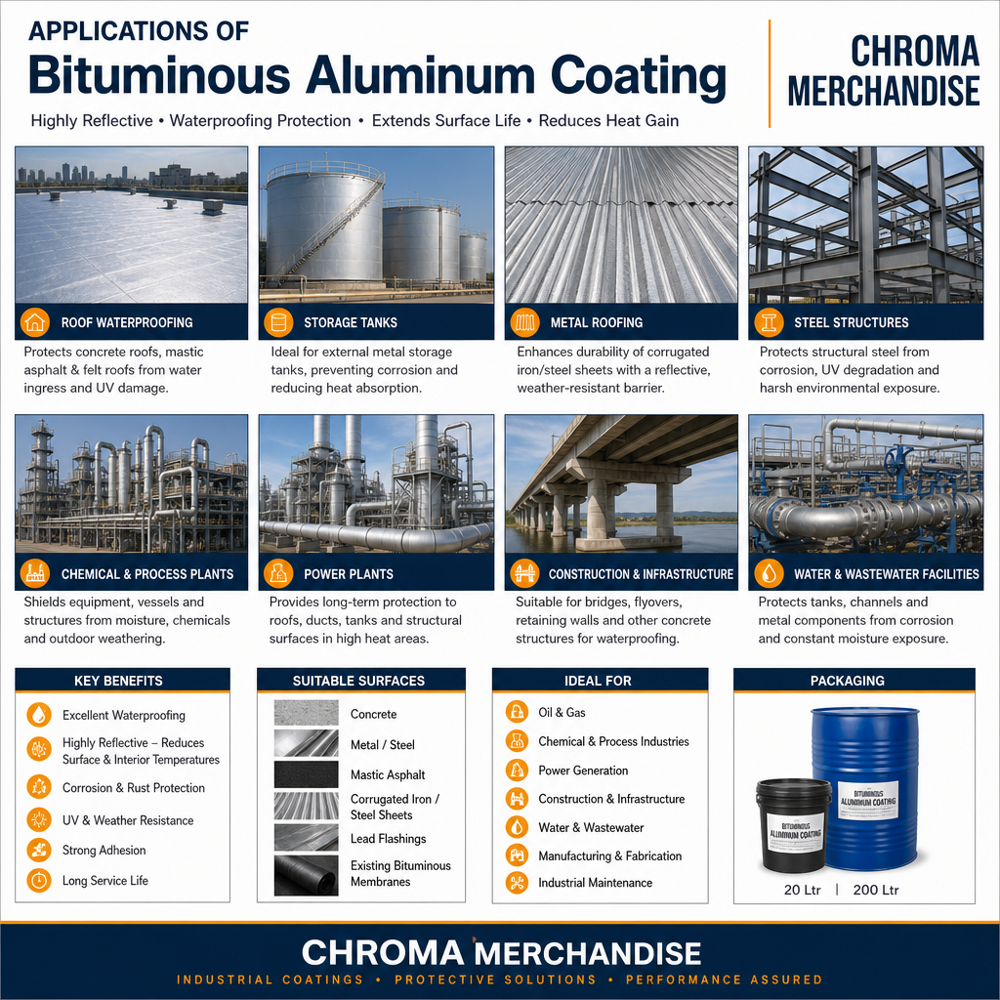 Bituminous Aluminum Coating