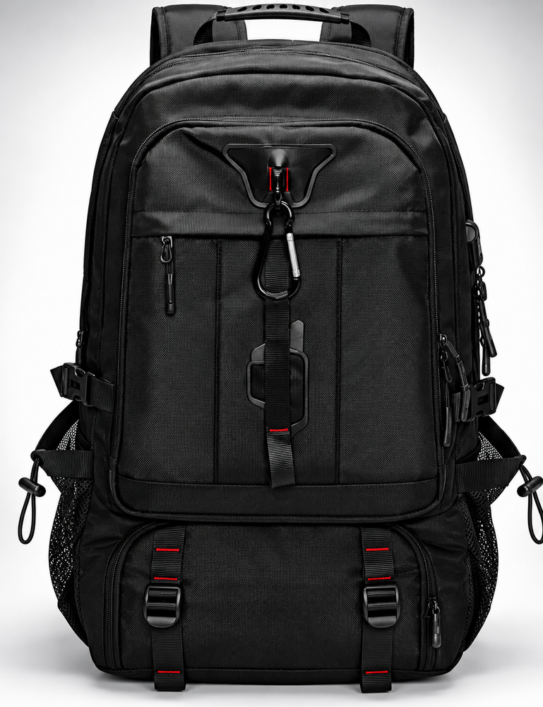 Tactical Black Backpack