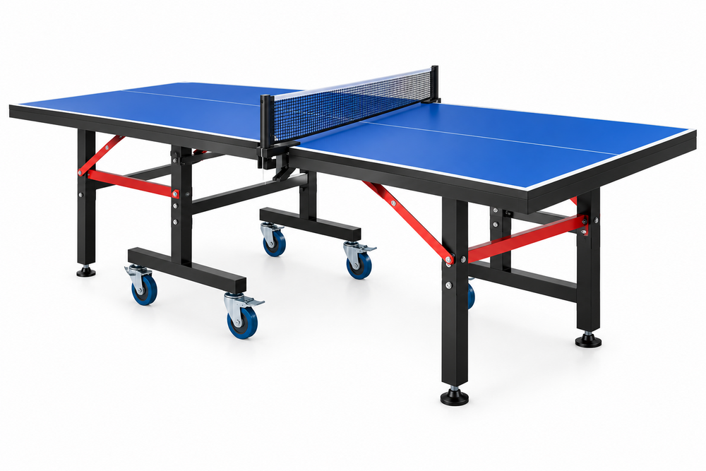 Folding table tennis table