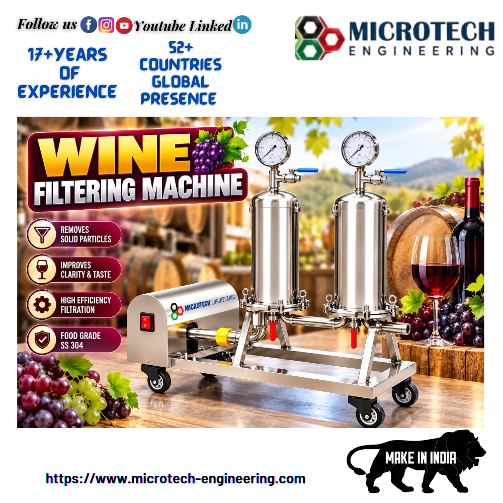 WINE FILTERING MACHINE