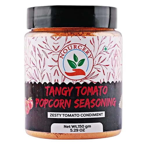 Nourcery Tangy Tomato Popcorn Seasoning, 150Gm (Zesty Tomato Condiment)