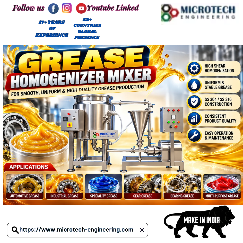 Grease Homogenizer Mixer