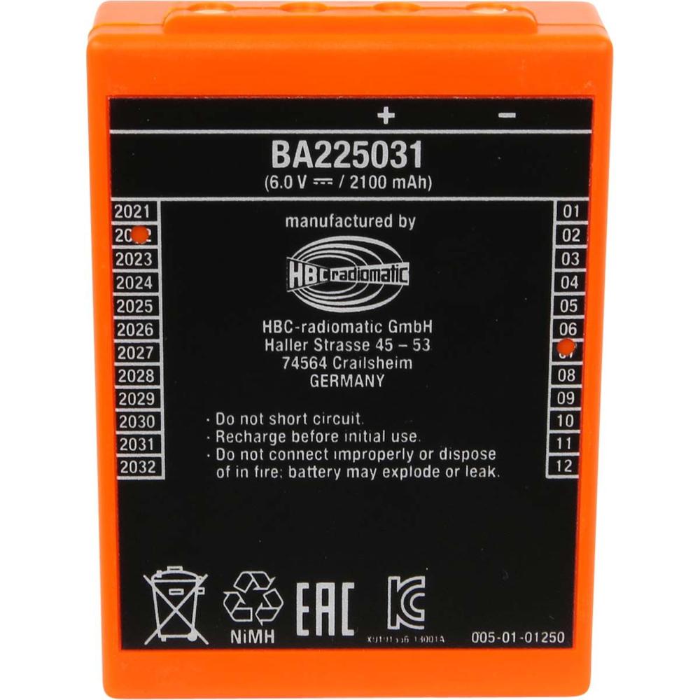 HBC Make NiMH Battery BA225030/31,6 VDC