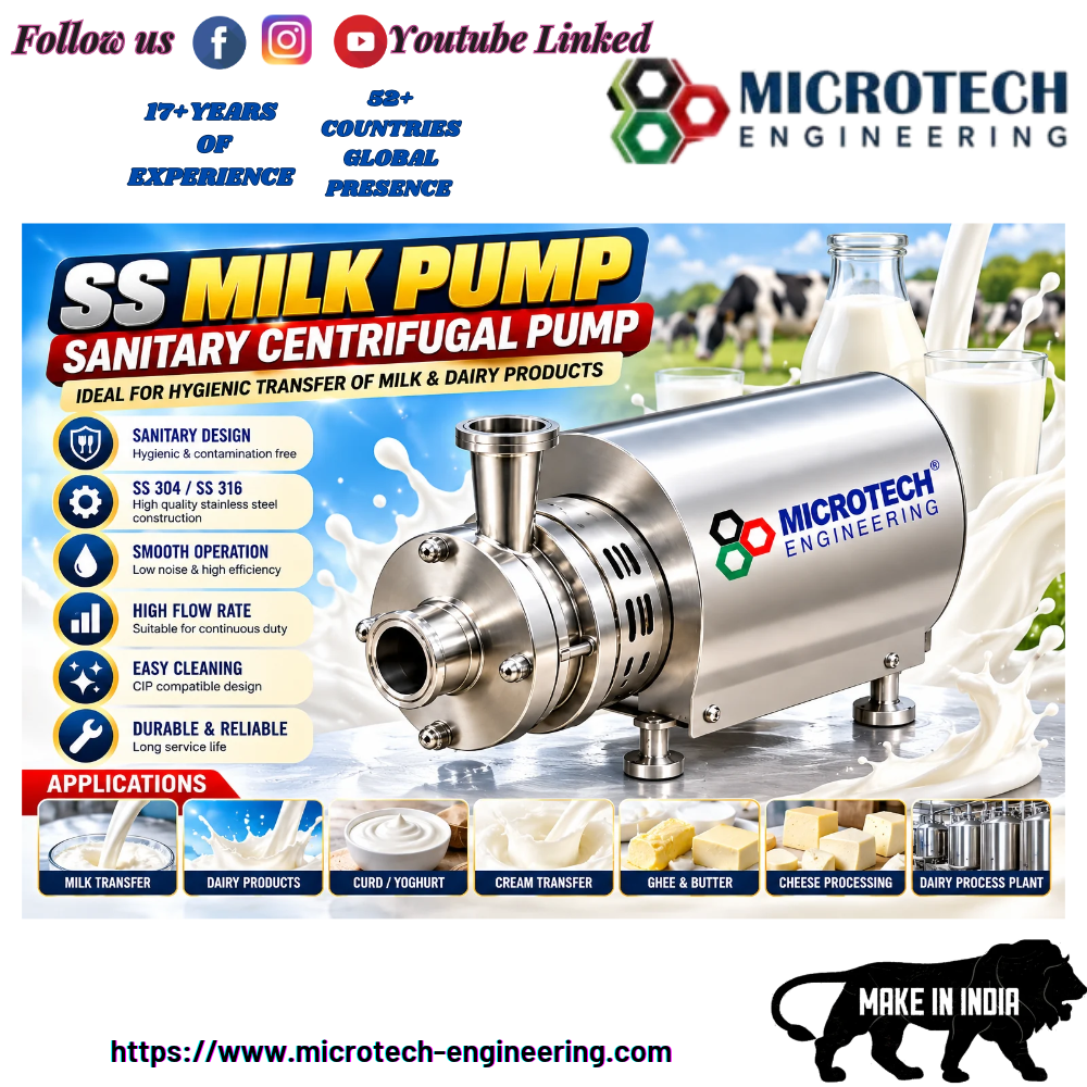 SS Milk Pump